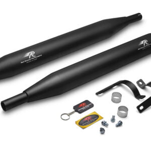 Red Rooster Performance Celesta Exhaust for Jawa Classic 42.1, Black