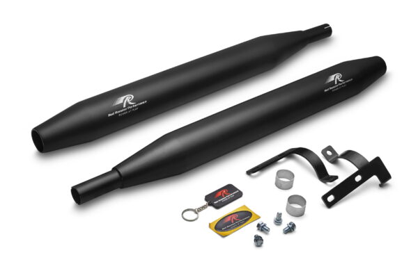 Red Rooster Performance Celesta Exhaust for Jawa Classic 42.1, Black