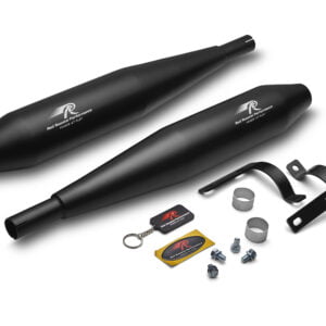 Red Rooster Performance Celesta PRO Exhaust for Jawa Classic 42.1, Matte Black