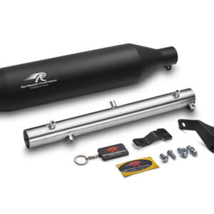 Red Rooster Performance Exhaust Polestar PRO for Royal Enfield Meteor 350cc/Classsic Reborn 350cc, Matte Black