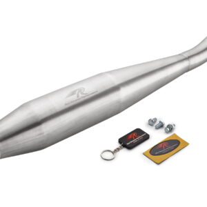 Red Rooster Performance Exhaust for Royal Enfield Continental GT535 – Pre 2017, Matte