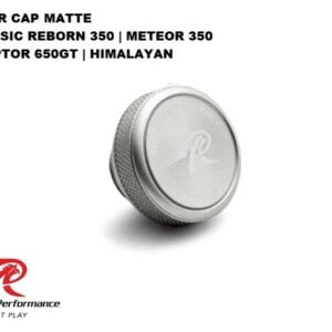 Red Rooster Performance Oil Filler Cap for Classic Reborn, Meteor 350, Interceptor 650/GT, Himalayan – Matte