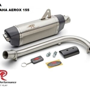Red Rooster Performance Exhaust for Yamaha Aerox 155 – Matte